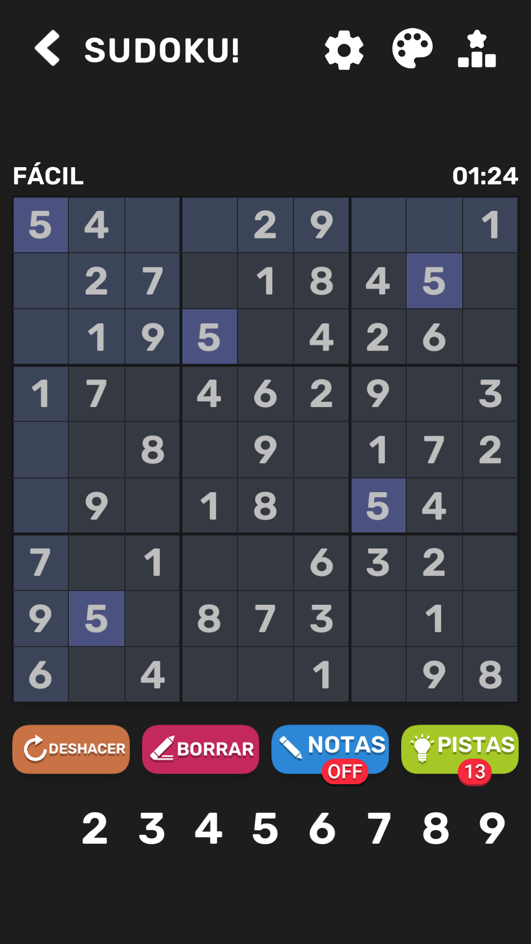 Win and become a sudoku master